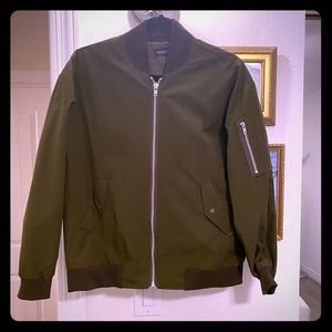 Oversized bomber jacket